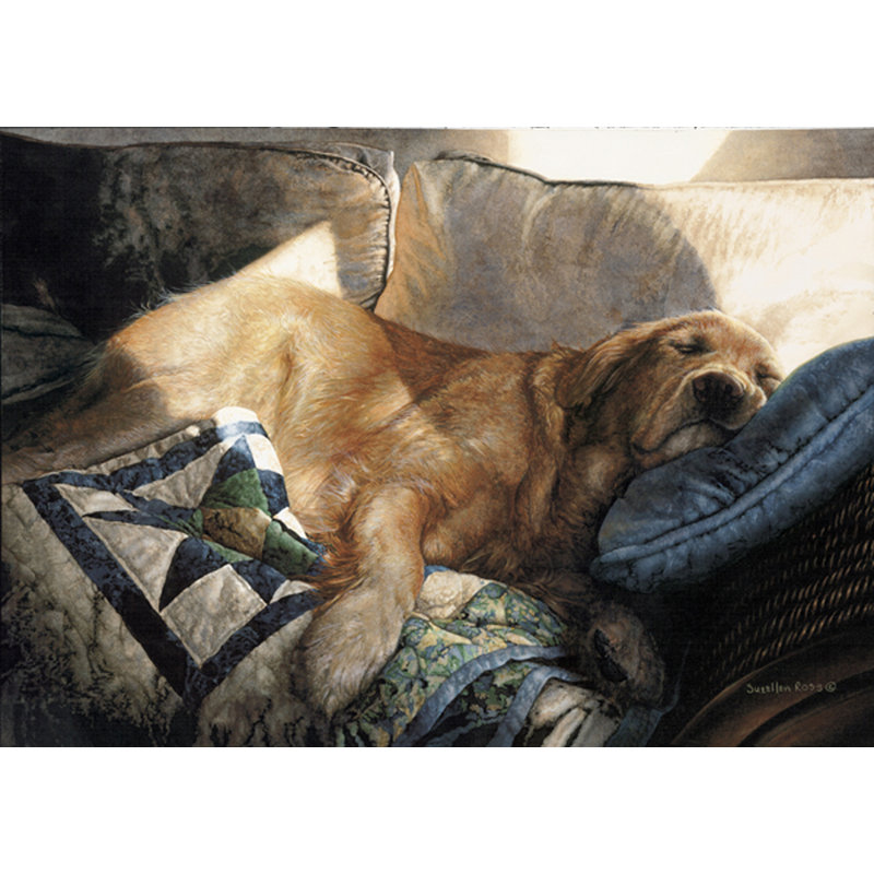 « golden rêves » par suellen ross, reproduction d’art