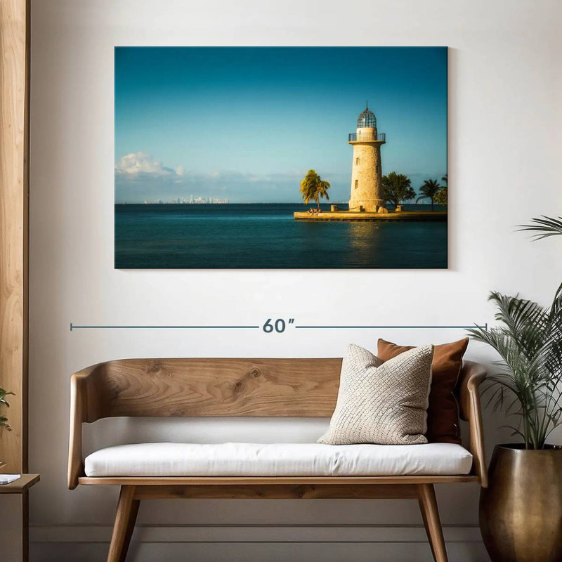 Aletra Boca Chita Lighthouse, 32" H x 48" W