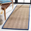 Tapis naturel / bleu Chester-268793197