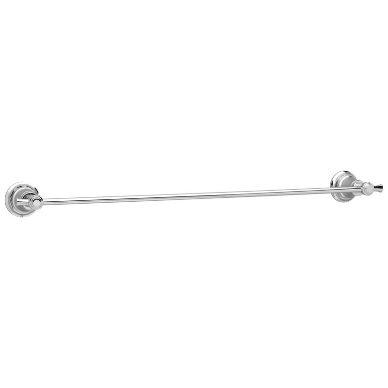 Rook® 24" Wall Mounted Towel Bar, Polished Chrome