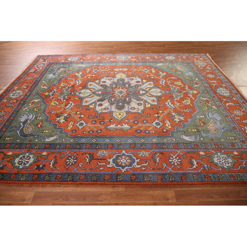 Tapis oriental à motif animalier Ziegler 8 x 10