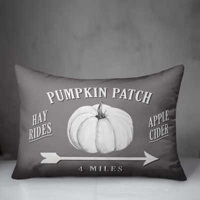 Pumpkin Patch Rectangular Pillow Cover & Insert