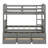 Bunk Bed With Ladder, Safety Rail, Trundle, Drawers-965868322