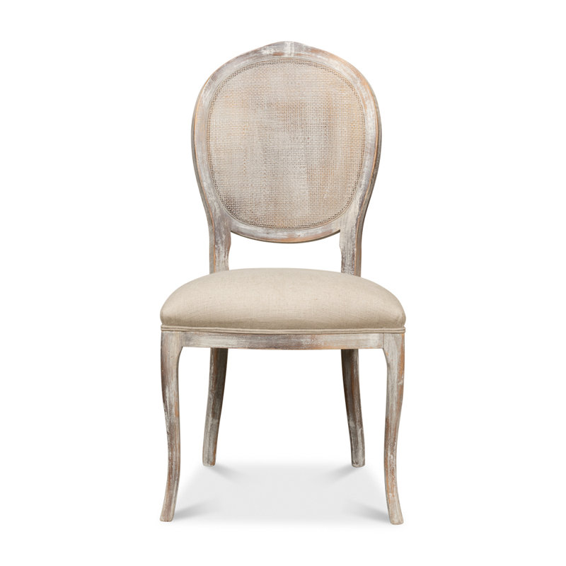 Banner Upholstered Dining Chair, Light Gray, Gray