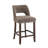 Bisto Upholstered Counter Height Bar Stool with Solid Wood legs-223326888
