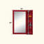 Miroir mural avec rangement Rashad-404376776