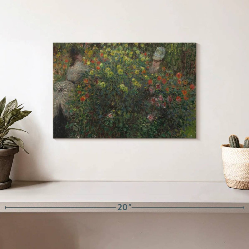 Senne Mesdames en fleurs, H 8 po x l 12 po