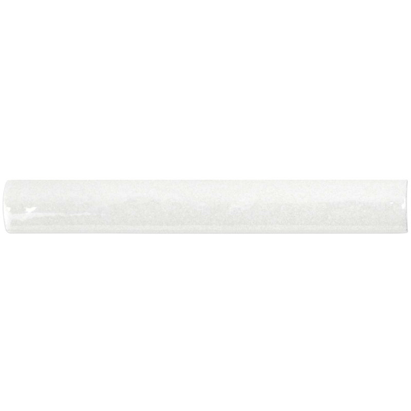 Angela Harris Dunmore 1X8 Ceramic Pencil Liner, Blanco