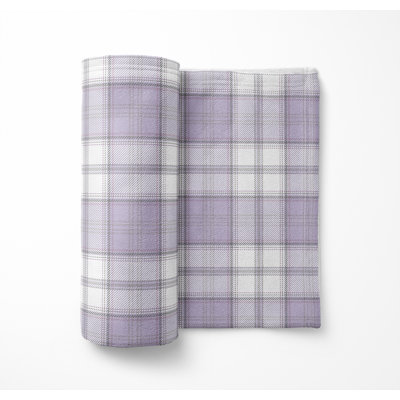 Bully Plaid Velveteen Fleece Blanket