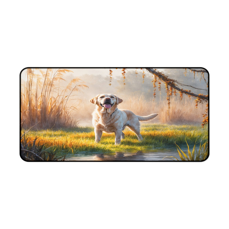 Polyester Desk Pad, 23.6x13.8