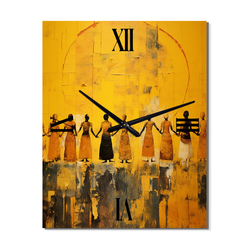 Clariano - Horloge murale moderne de l'hindouisme, Moyen