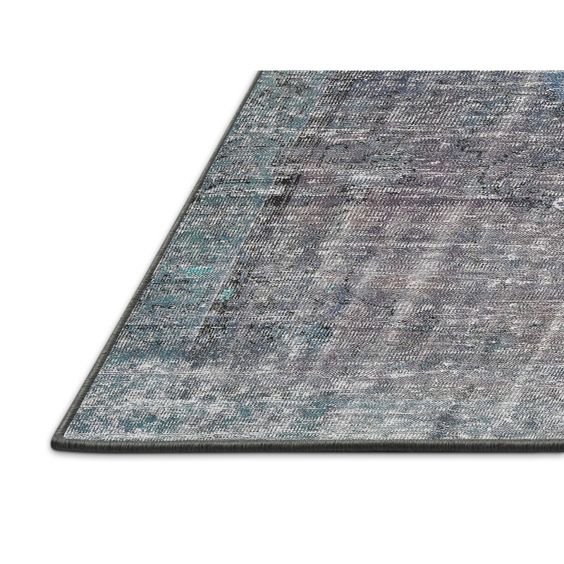 Tapis traditionnel vert / brun clair Bradneys, Rectangle 2 pi x 4 pi