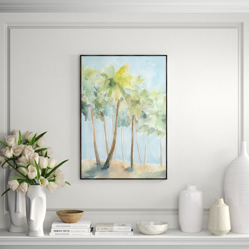 Under A Sunshine II Print by Janice Sadler, 36.5" H x 25.5" W x 1.5" D, Image Gel Brush