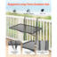 Table de terrasse d'extérieur 19 x 24 po Balcon