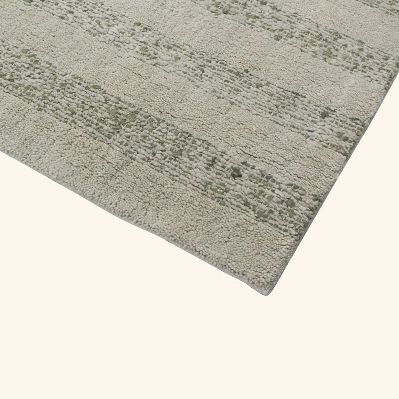 Tapis en laine texturée Essentials, Sauge, Rectangulaire 8 pi x 10 pi