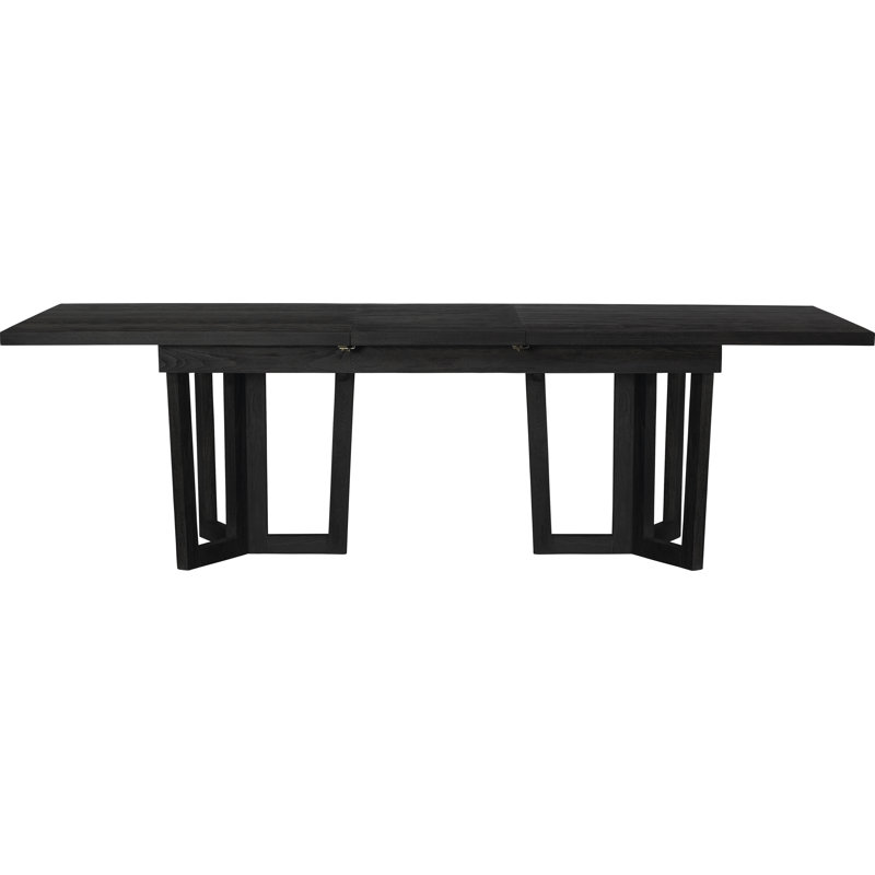 Table de salle à manger extensible Palmer, Brun