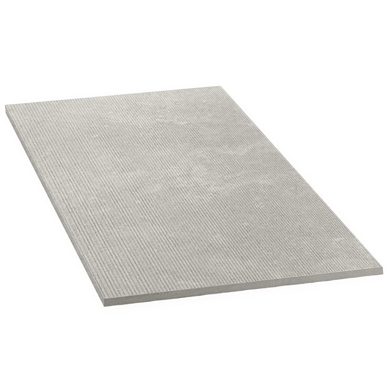New Rock Fumo Gray 12X24 Chiseled Porcelain Tile, Fumo Light Gray