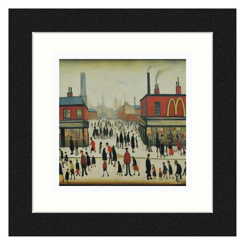 Lowry - Single Picture Frame Print on Giclée