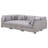 6-Piece Upholstered Sectional Sofa