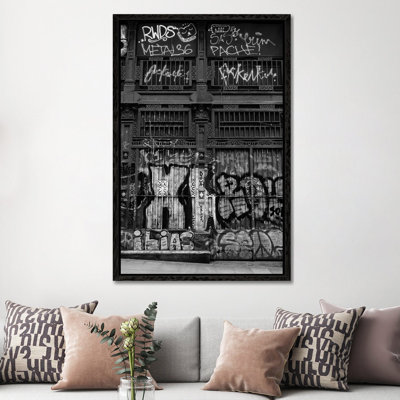 Barcelona Graffiti by Bethany Young - Print on Canvas