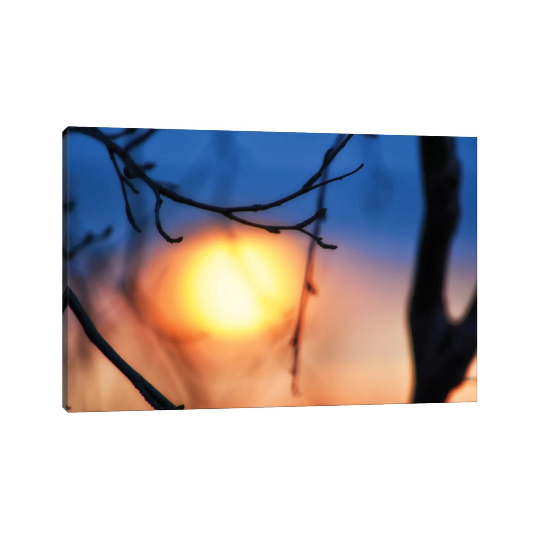 Abstrakter Sonnenuntergang von Savanah Plank - Gallery-Wrapped Canvas Giclée on Canvas