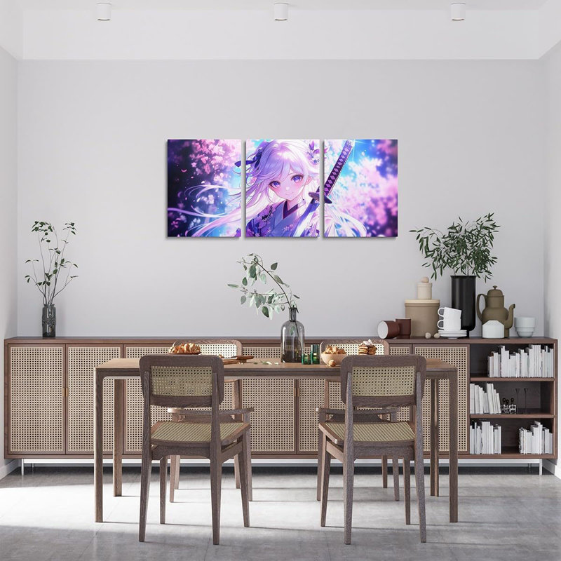 3 Piece Wrapped Canvas Print