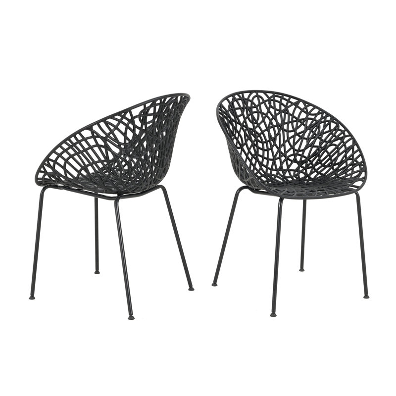 Chaise de salle à manger Neiman (excluant la table), Noir