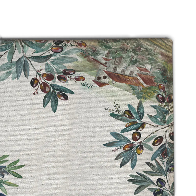 Tapis d'extérieur Olive Grove, Rectangle 5 pi x 7 pi