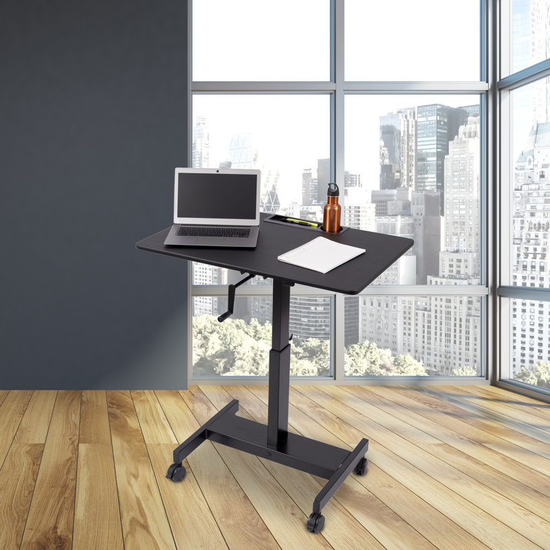 Taylour 45.25'' H x 35.4'' W Laptop Cart