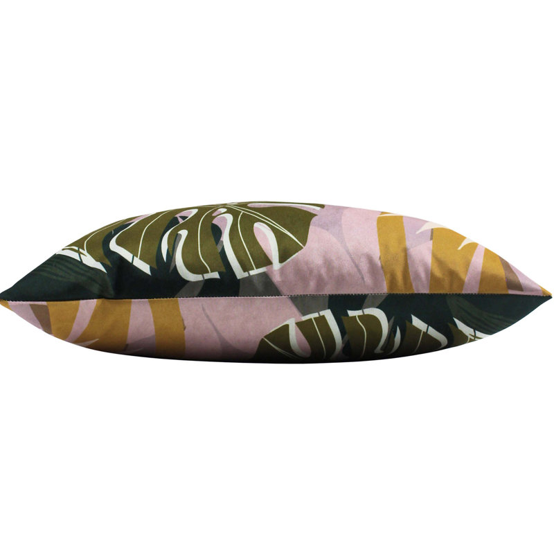 Indoor / Outdoor Floral Rectangular Cushion