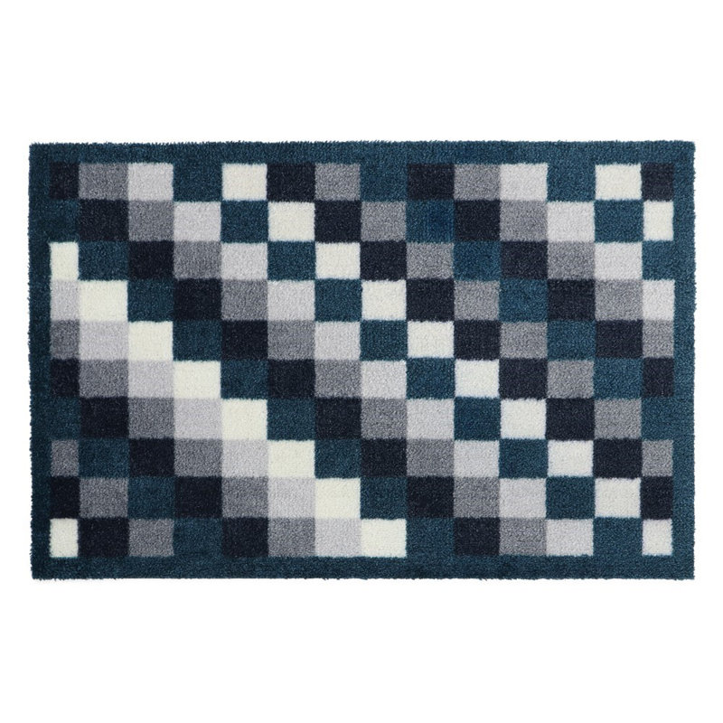 Non-Slip Geometric Indoor Doormat