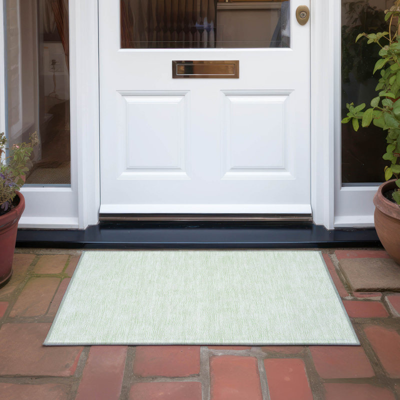 Machine Washable Indoor/Outdoor Chayden ACN1058 Rug, Rectangle 1'8" x 2'6"