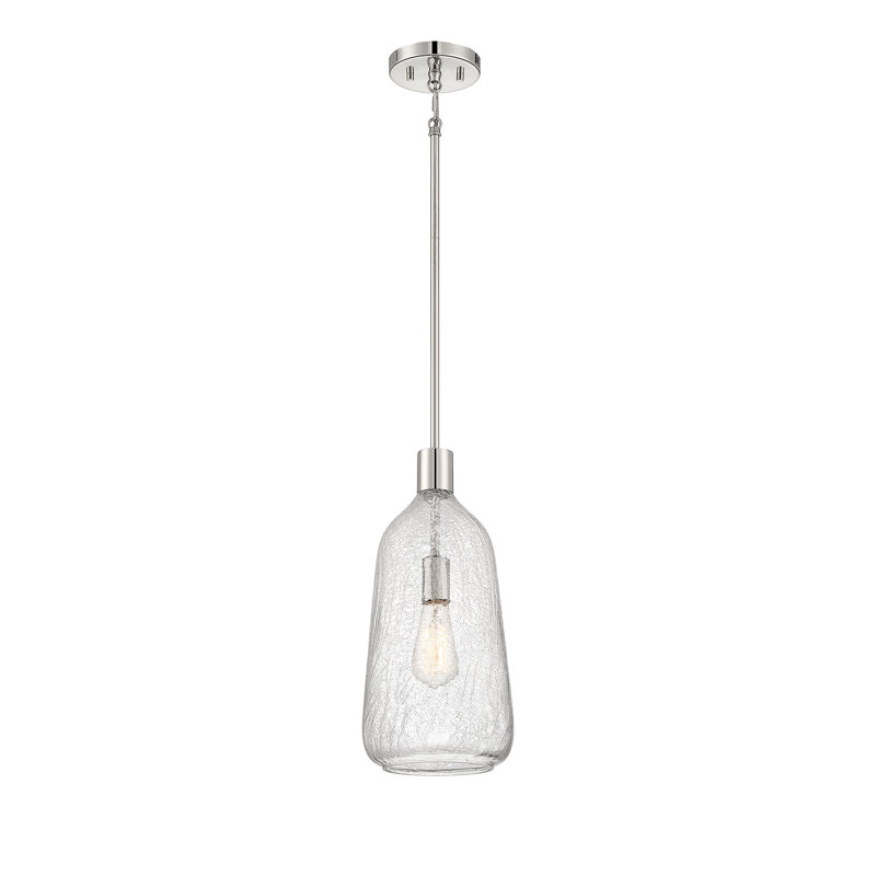 1 Polished Nickel Pendant, Polished Nickel