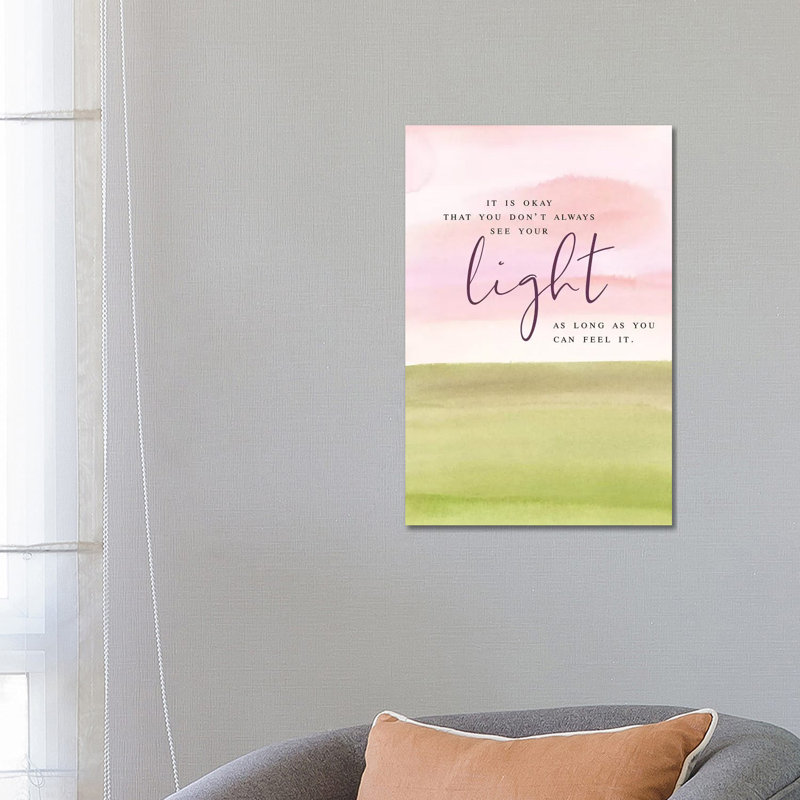 It Is Ok by Stephanie Ryan - Painting on Canvas, Wrapped Canvas, 66.04cm H x 45.72cm W x 3.81cm D