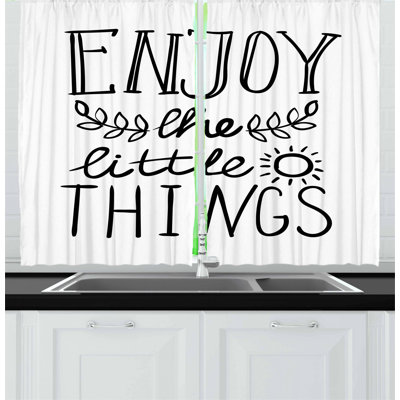 Tailored Kitchen Curtain