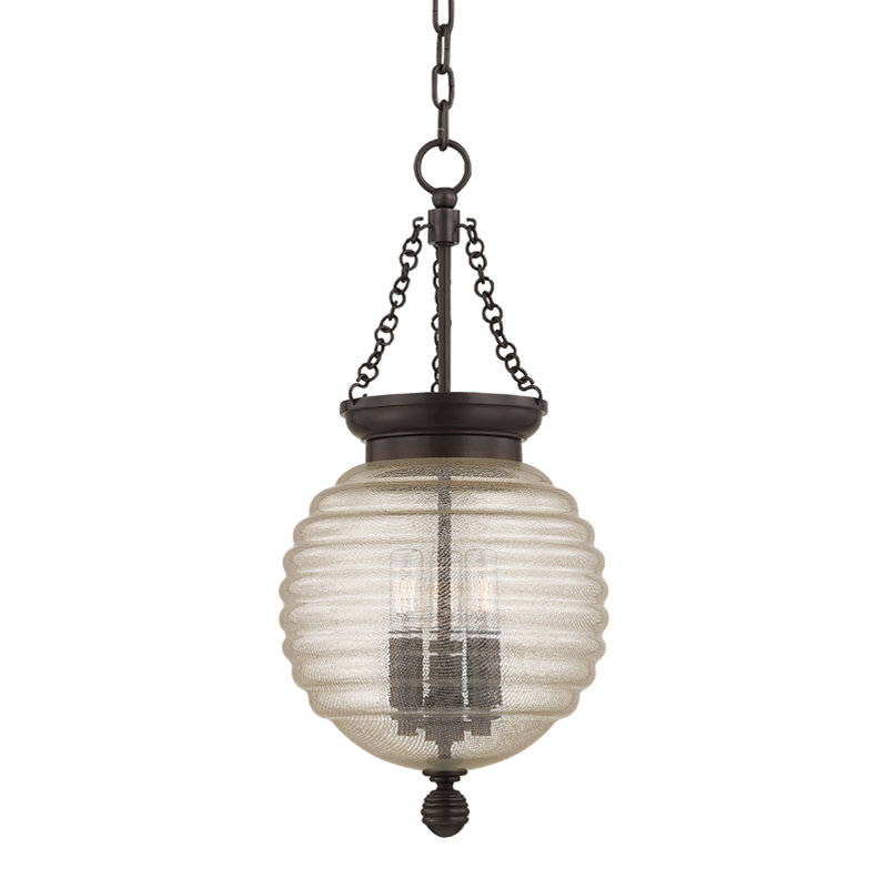 Coolidge 1 - Light Pendant, Aged Brass, 21" H x 10" W