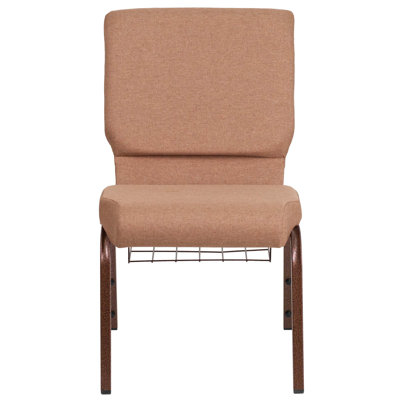 Lionel Church Chair with Metal Frame