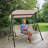 Casitas 3 - Person Metal Hanging Porch Swing and Cushions