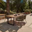 Fabiano Rectangular 8 - Person 235cm Long Dining Set with Cushions and Umbrella-2007782814-2007782815-2007782810