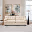 Canapé modulaire Cloud avec causeuse modulaire, siège profond avec accoudoirs et 4 coussins, canapé en flanelle avancée et confortable pour le salon et la chambre à coucher-1347656320