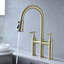 Robinet de pont rétractable tactile avec accessoires-60805997