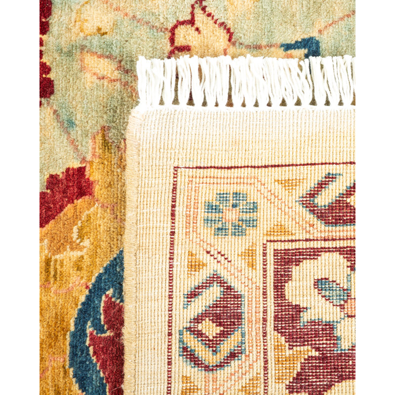 Classic One-of-a-Kind 6' 2" x 8' 7" Hand Knotted Area Rug