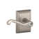 Flair Lever with Addison Trim Keyed Entry Lock