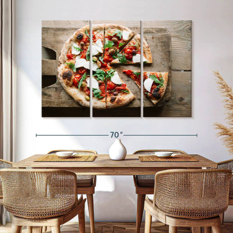 Tranches de pizza Yarlin, H 42 po x l 65 po