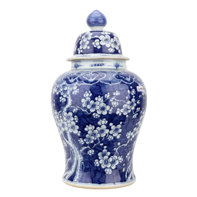 Pot en porcelaine gingembre fabriqué à la main