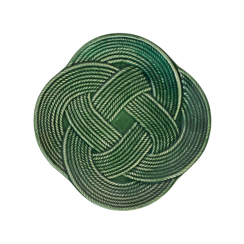 Le Panier Mystic Knot Dessert/Salad Plate, Basil