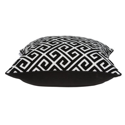 Honor Cotton Geometric Throw Pillow