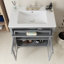 Meuble-lavabo 30 po avec lavabo en céramique-73550485
