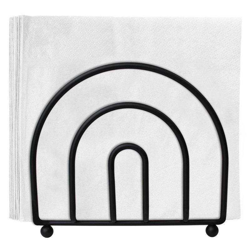 Porte-serviette Classic, Noir