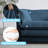 Haninerm Chenille Round Arm Loveseat-1447072277-1428280040